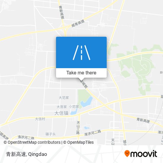 青新高速 map
