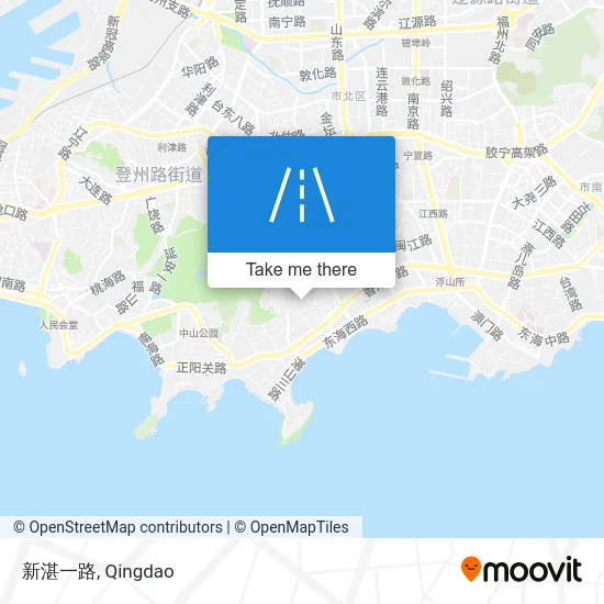 新湛一路 map