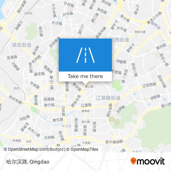 哈尔滨路 map