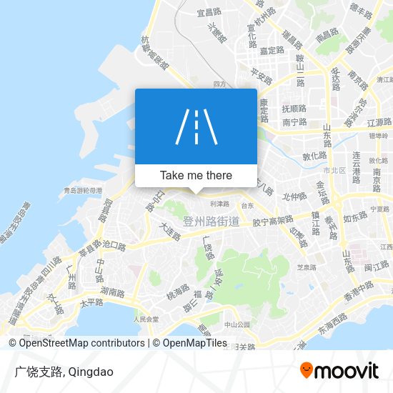 广饶支路 map