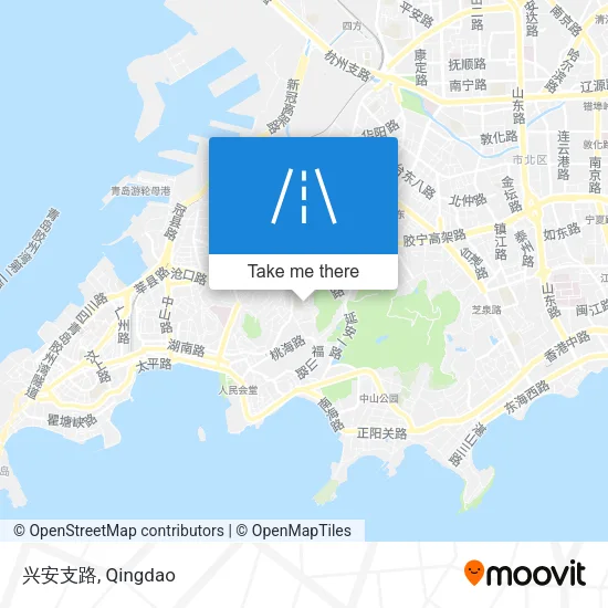 兴安支路 map