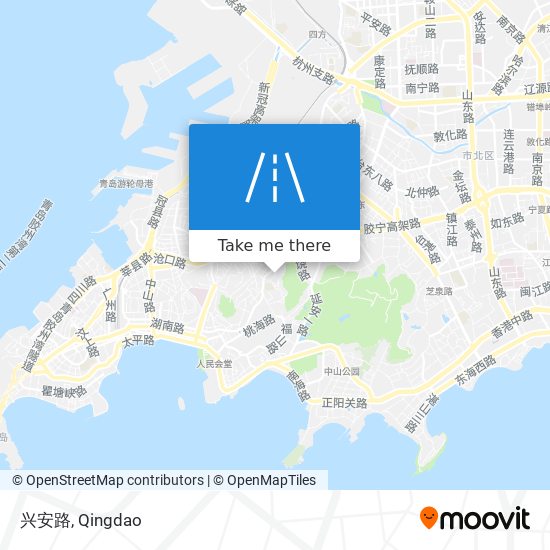 兴安路 map