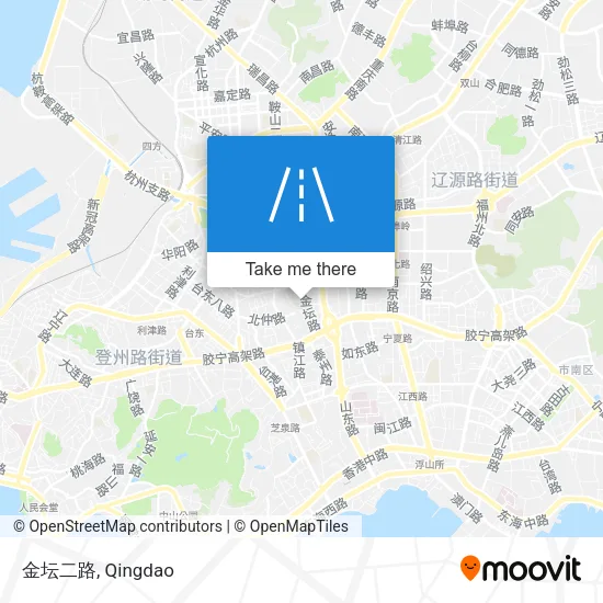 金坛二路 map