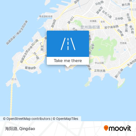 海阳路 map