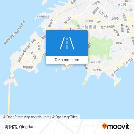海阳路 map