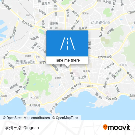 泰州三路 map