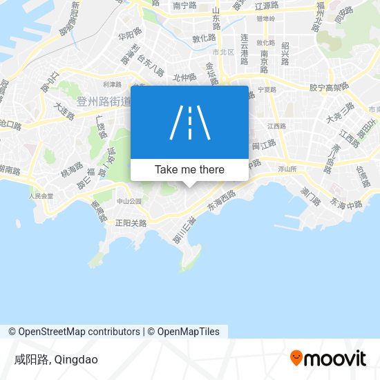 咸阳路 map
