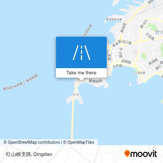 红山峡支路 map