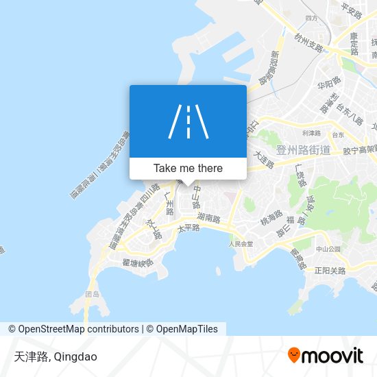 天津路 map