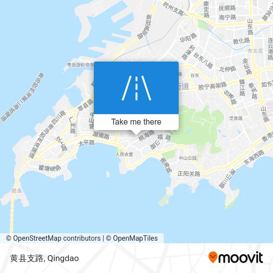 黄县支路 map