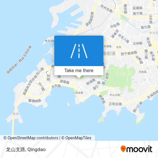 龙山支路 map