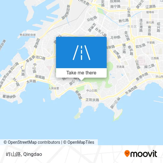 岞山路 map