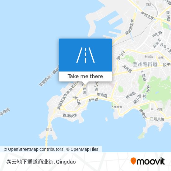 泰云地下通道商业街 map