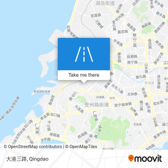 大港三路 map