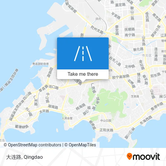 大连路 map