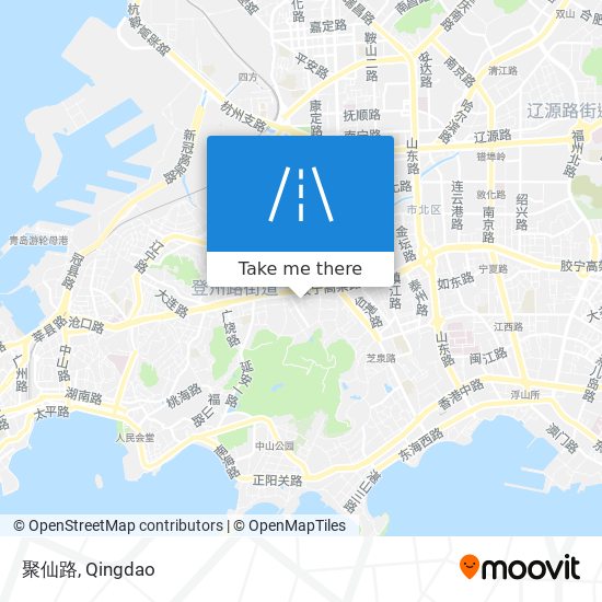 聚仙路 map