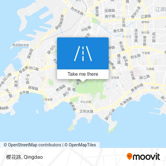 樱花路 map