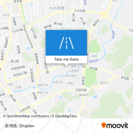 新博路 map