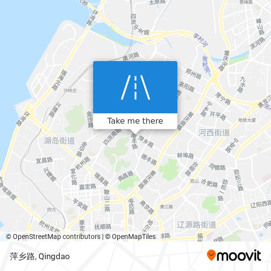 萍乡路 map