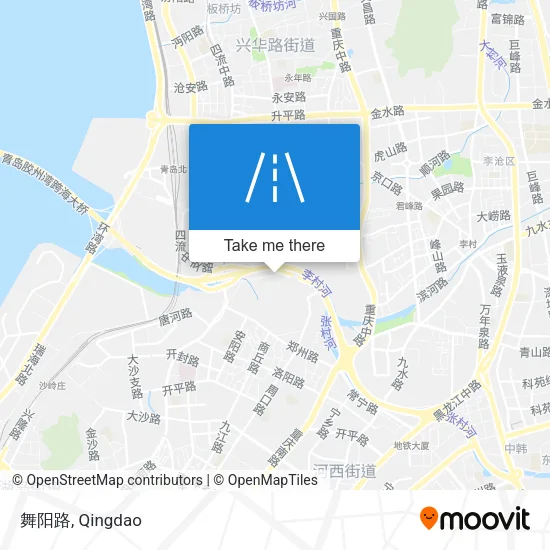 舞阳路 map