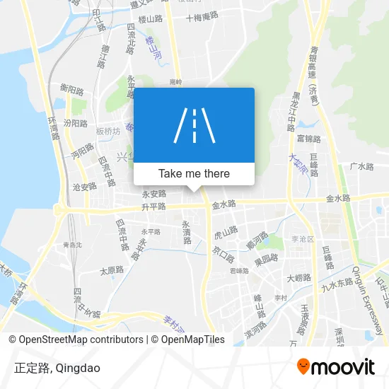 正定路 map