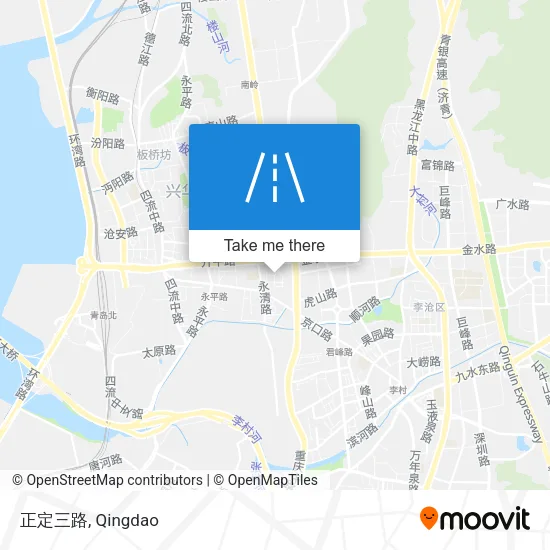 正定三路 map