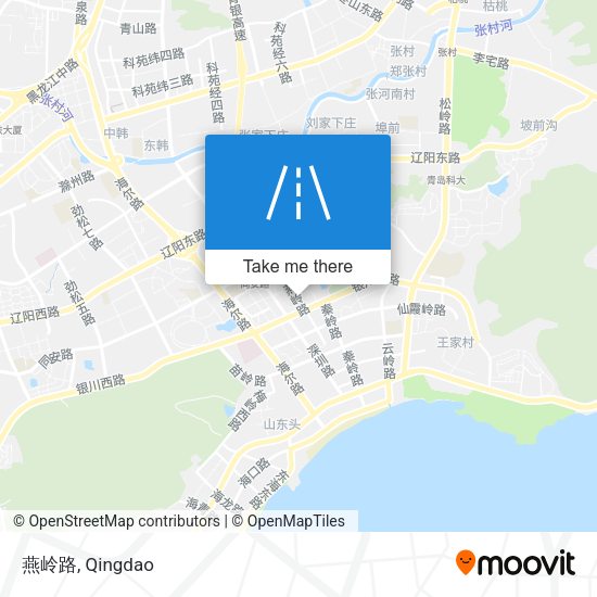 燕岭路 map