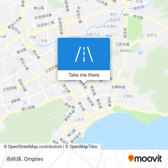 燕岭路 map