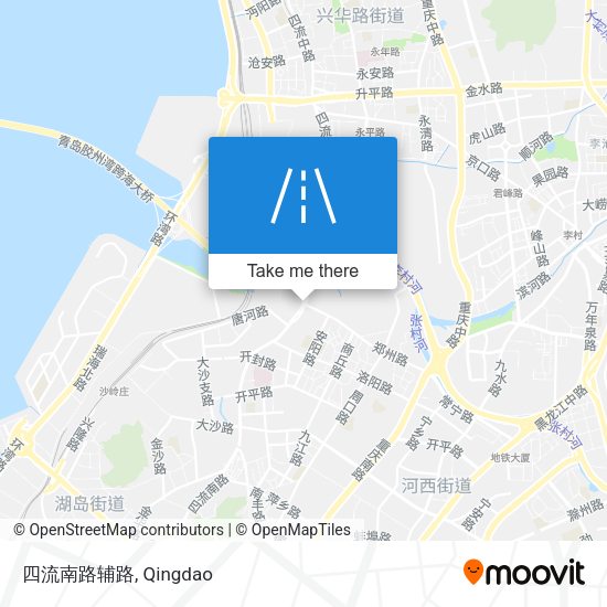 四流南路辅路 map