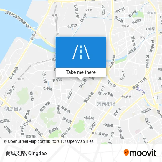 商城支路 map