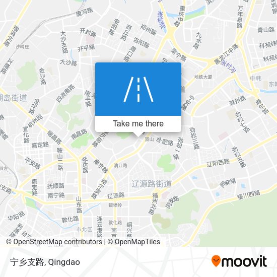 宁乡支路 map