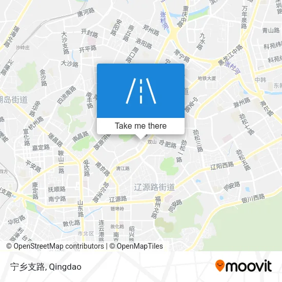 宁乡支路 map