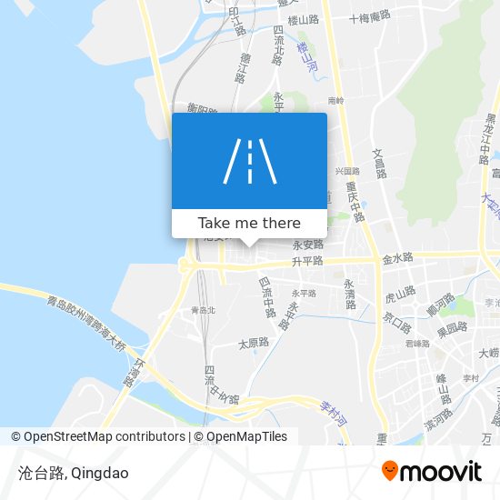 沧台路 map