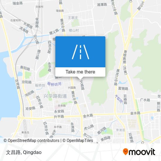 文昌路 map