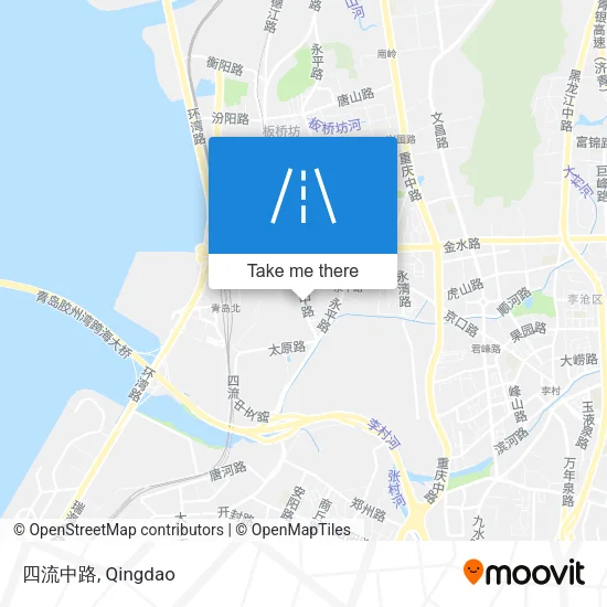 四流中路 map