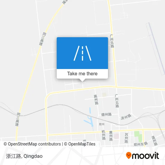 浙江路 map