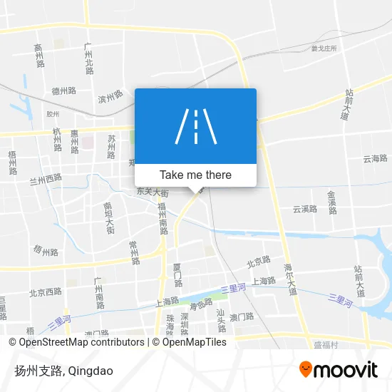 扬州支路 map