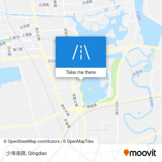 少海南路 map