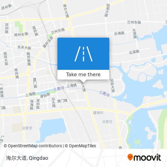 海尔大道 map