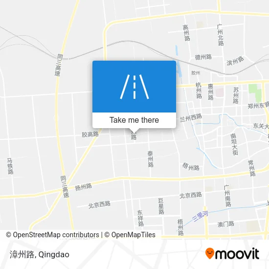 漳州路 map