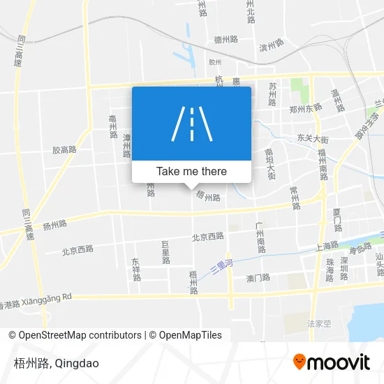 梧州路 map