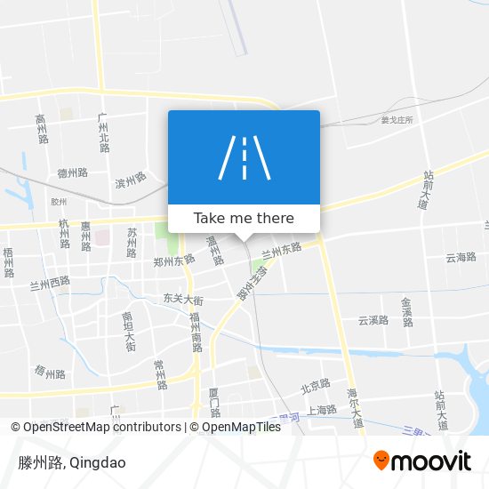 滕州路 map