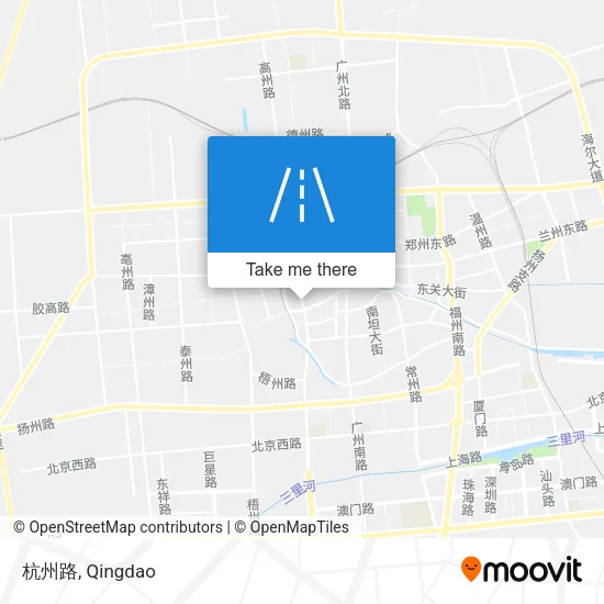 杭州路 map