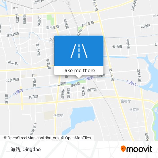 上海路 map