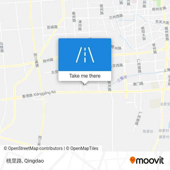 桃里路 map
