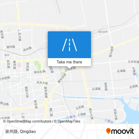 泉州路 map