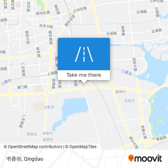 书香街 map