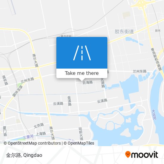 金尔路 map