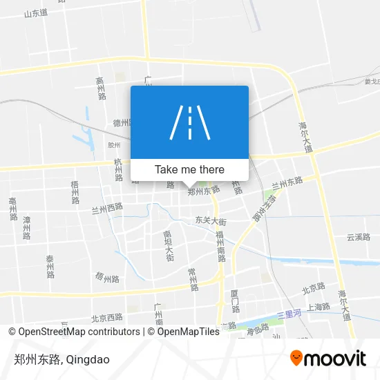 郑州东路 map