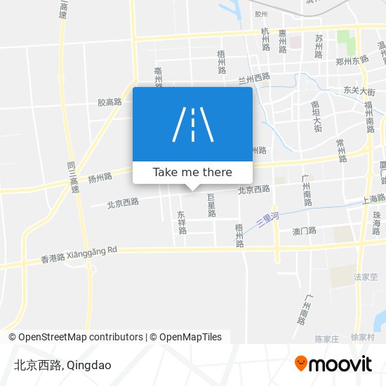 北京西路 map